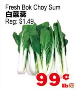 Yuan Ming Supermarket Fresh Bok Choy Sum offer