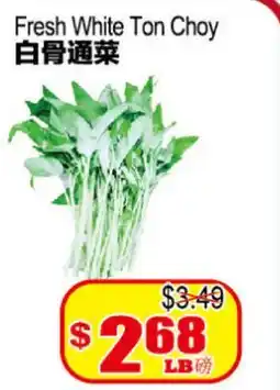 Yuan Ming Supermarket Fresh White Ton Choy offer