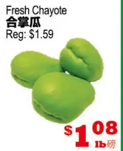 Yuan Ming Supermarket Fresh Chayote offer