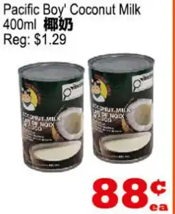 Yuan Ming Supermarket Pacific Boy' Coconut Milk offer