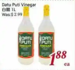 Tone Tai Supermarket Datu Puti Vinegar offer