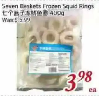 Tone Tai Supermarket Seven Baskets Frozen Squid Rings offer