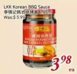 Tone Tai Supermarket LKK Korean BBQ Sauce offer