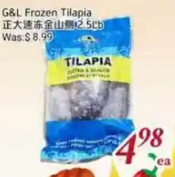 Tone Tai Supermarket G&L Frozen Tilapia offer