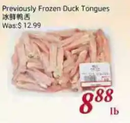 Tone Tai Supermarket Previously Frozen Duck Tongues offer