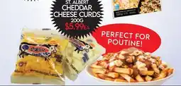 Fiesta Farms ST. ALBERT CHEDDAR CHEESE CURDS offer