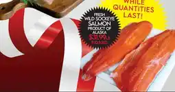 Fiesta Farms FRESH WILD SOCKEYE SALMON offer