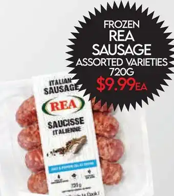 Fiesta Farms FROZEN REA SAUSAGE offer
