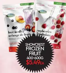 Fiesta Farms SNOWCREST FROZEN FRUIT offer