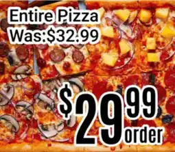 Nations Fresh Foods Entire Pizza offer