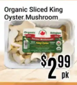 Nations Fresh Foods Organic Sliced King Oyster Mushroom offer