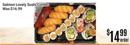 Nations Fresh Foods Salmon Lovely Sushi Combo offer