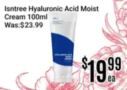 Nations Fresh Foods Isntree Hyaluronic Acid Moist Cream offer