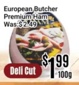 Nations Fresh Foods European Butcher Premium Ham offer