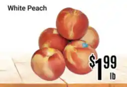 Nations Fresh Foods White Peach offer