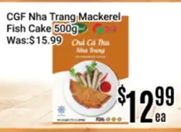 Nations Fresh Foods CGF Nha Trang Mackerel Fish Cake offer