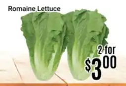 Nations Fresh Foods Romaine Lettuce offer