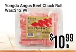 Nations Fresh Foods Yongda Angus Beef Chuck Roll offer