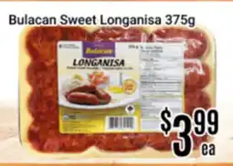 Nations Fresh Foods Bulacan Sweet Longanisa offer