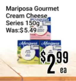Nations Fresh Foods Mariposa Gourmet Cream Cheese Series offer