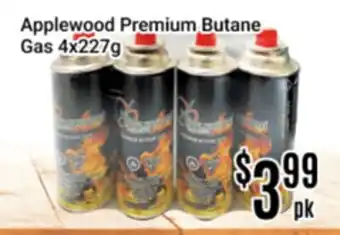 Nations Fresh Foods Applewood Premium Butane Gas offer
