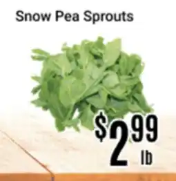 Nations Fresh Foods Snow Pea Sprouts offer