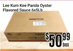 Nations Fresh Foods Lee Kum Kee Panda Oyster Flavored Sauce 6x5Lb offer