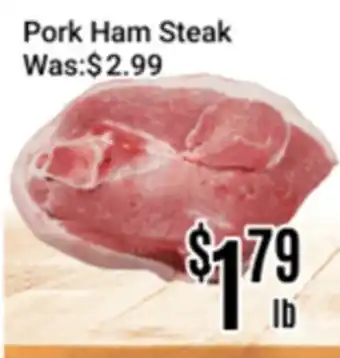 Nations Fresh Foods Pork Ham Steak offer