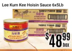 Nations Fresh Foods Lee Kum Kee Hoisin Sauce 6x5Lb offer
