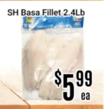 Nations Fresh Foods SH Basa Fillet 2.4Lb offer