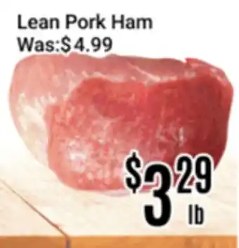 Nations Fresh Foods Lean Pork Ham offer