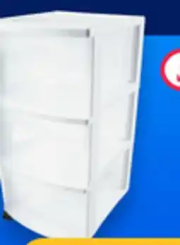 Walmart Sterilite 3-Drawer medium cart offer