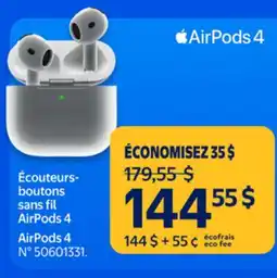 Walmart AirPods 4 offer