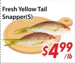 Bestco Food Mart Fresh Yellow Tail Snapper(S) offer