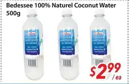 Bestco Food Mart Bedesseee 100% Naturel Coconut Water offer