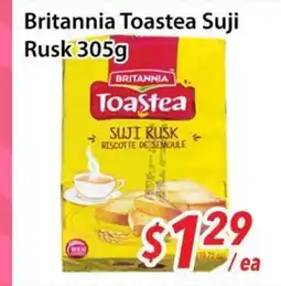 Bestco Food Mart Britannia Toastea Suji Rusk offer