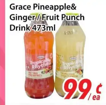 Bestco Food Mart Grace Pineapple& Ginger Fruit Punch Drink offer