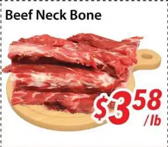 Bestco Food Mart Beef Neck Bone offer