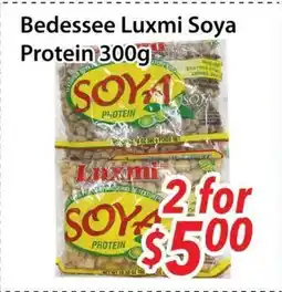 Bestco Food Mart Bedessee Luxmi Soya Protein offer