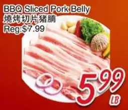 Foody Mart BBQ Sliced Pork Belly offer