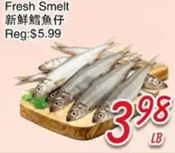 Foody Mart Fresh Smelt offer