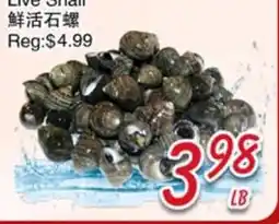 Foody Mart Live Snail offer