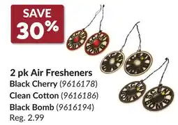 Princess Auto 2 pk Air Fresheners offer