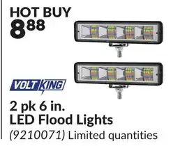 Princess Auto 2 pk 6 in. LED Flood Lights offer
