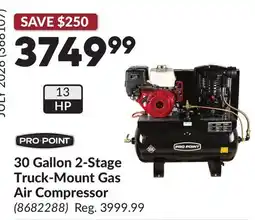 Princess Auto 30 Gallon 2-Stage Truck-Mount Gas Air Compressor offer