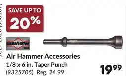 Princess Auto Air Hammer Accessories 1/8 x 6 in. Taper Punch offer