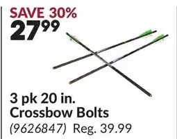 Princess Auto 3 pk 20 in. Crossbow Bolts offer
