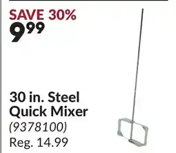 Princess Auto 30 in. Steel Quick Mixer offer