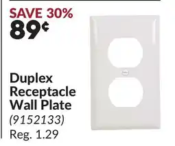 Princess Auto Duplex Receptacle Wall Plate offer