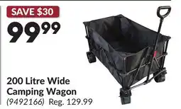 Princess Auto 200 Litre Wide Camping Wagon offer